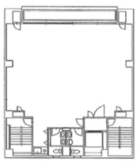 川崎トーセイビル6F 間取り図