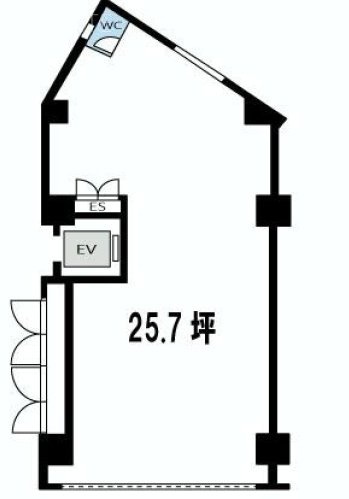 MHC第三ビル1F 間取り図