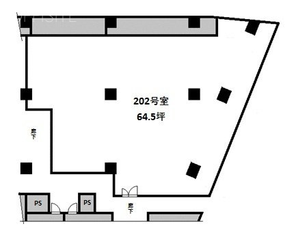 新大宗ビル1号館202 間取り図