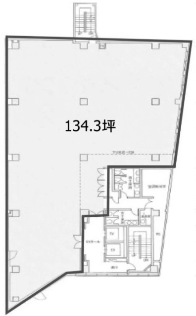 建成新宿ビル6F 間取り図