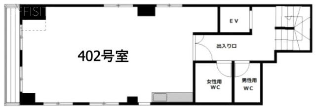 平原ビル402 間取り図