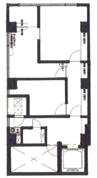 東京風月堂ビル8F 間取り図