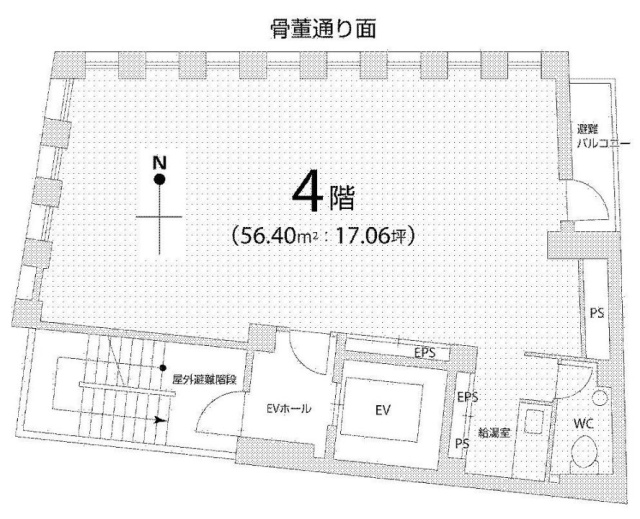 VENDOME YAMADAビル4F 間取り図