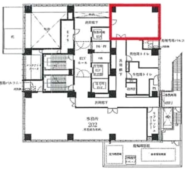 麹町パークハウス201 間取り図