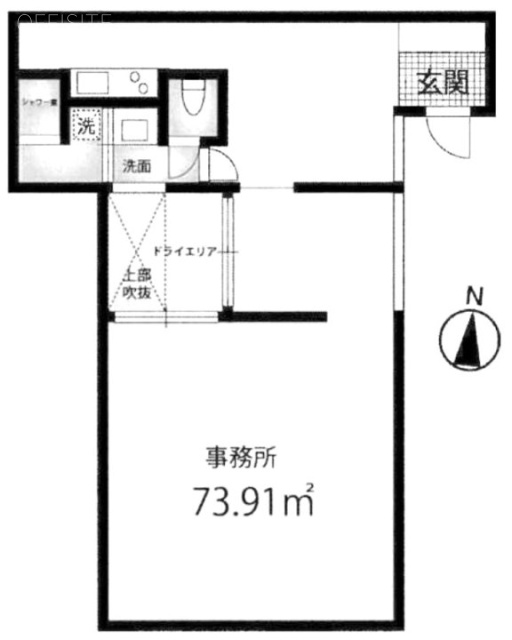 サニーサイドテラス101 間取り図