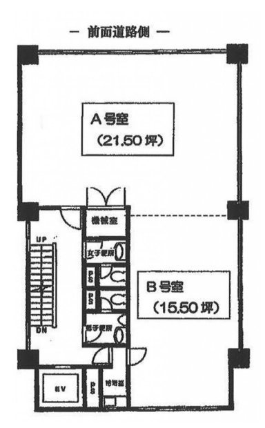 宝国ビルA 間取り図