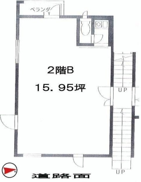 プレイス青山ビルB 間取り図