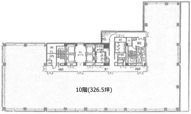 G-7ビル10F 間取り図