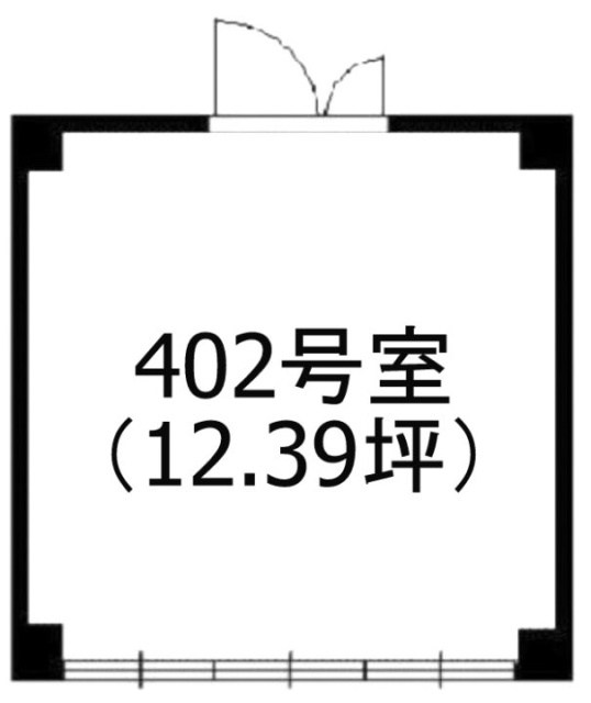 千代田ビル402 間取り図