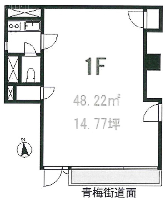 みなみ阿佐ヶ谷ビル1F 間取り図