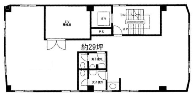 藤小西第2ビル3F 間取り図