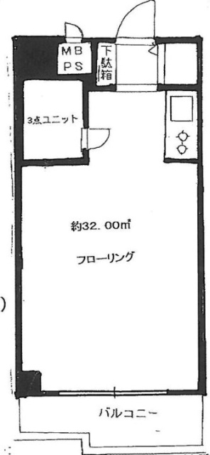 飯田橋ハイタウン9F 間取り図