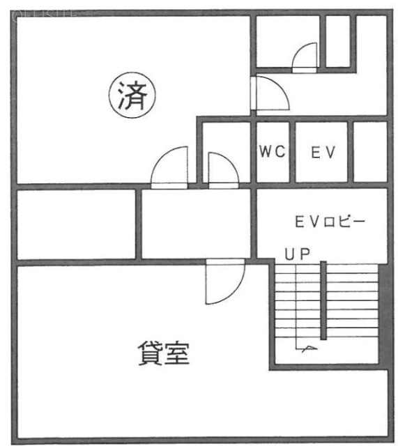 一新ビル10F 間取り図