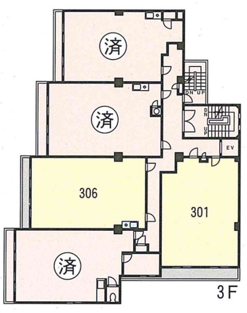 四谷ニューマンション306 間取り図