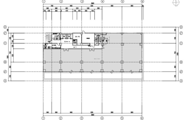 日本生命渋谷アネックスビル7F 間取り図