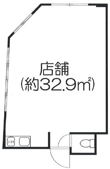 1936APARTMENTビル1F 間取り図