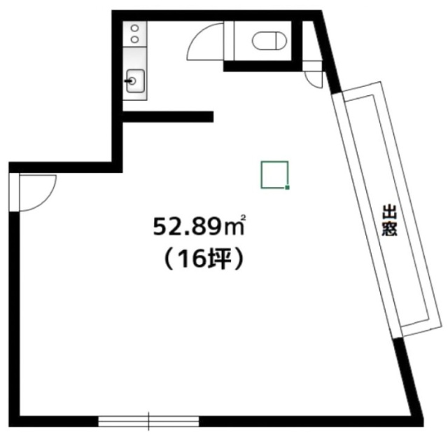 玉ビル3F 間取り図