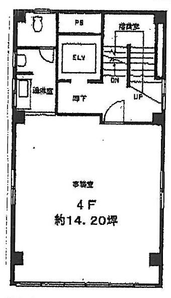 グラスプラス銀座京橋ビル2F 間取り図