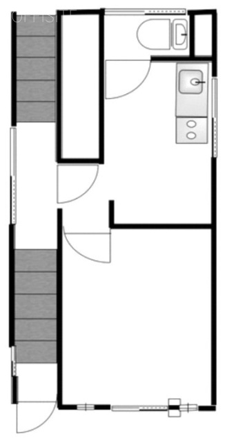 小林ビル2F 間取り図