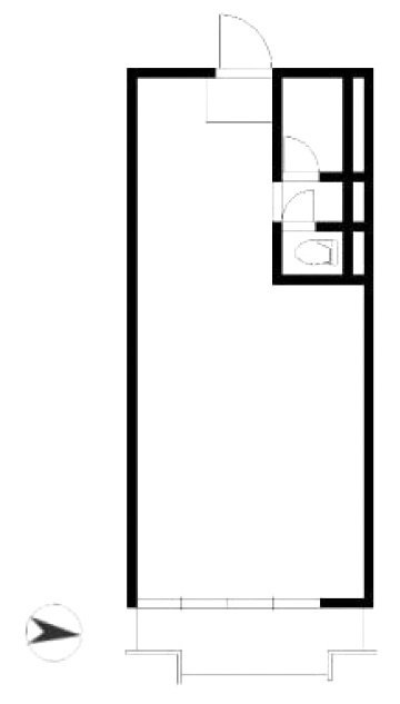 光雲閣406 間取り図