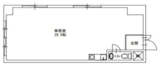 シティライフ赤塚205 間取り図