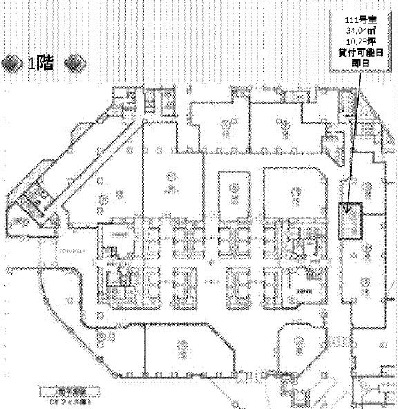 聖路加タワー111 間取り図