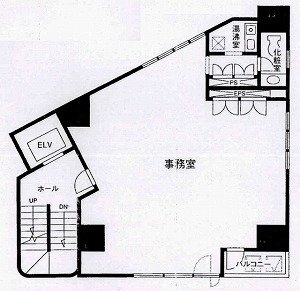 第1伊藤ビル7F 間取り図