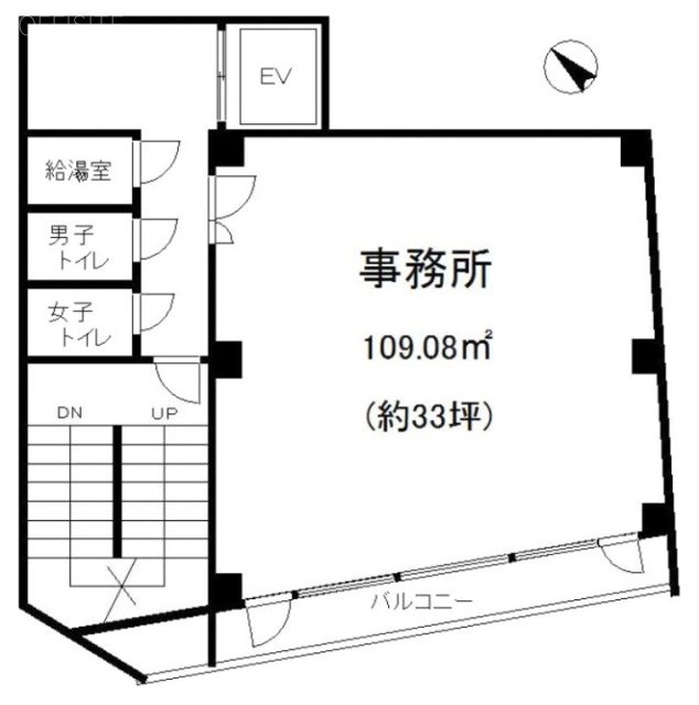 ほうらいやビル402 間取り図