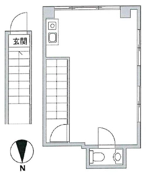 大黒堂ビル2F 間取り図
