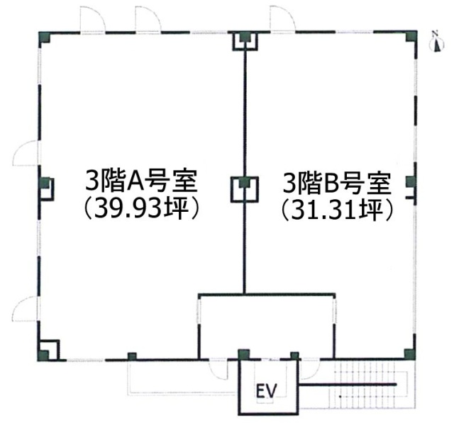 メディカルプラザD東有馬A 間取り図