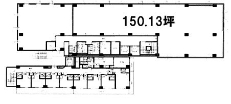 新宿タツミビル5F 間取り図