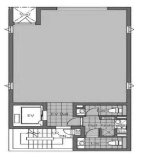 エラスムス虎ノ門2F 間取り図