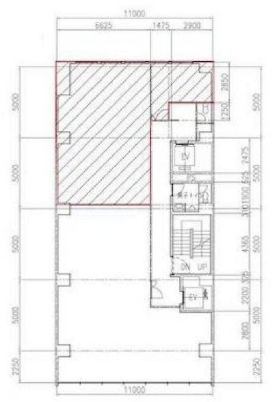 ソレイユ入谷ビル501 間取り図