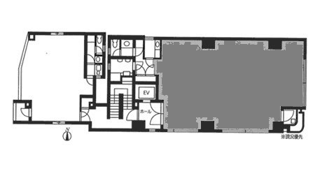 協和ビル本館2F 間取り図