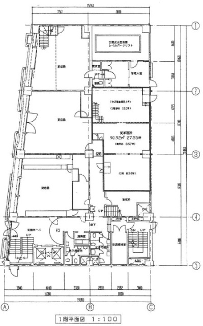 アドレスビル1F 間取り図