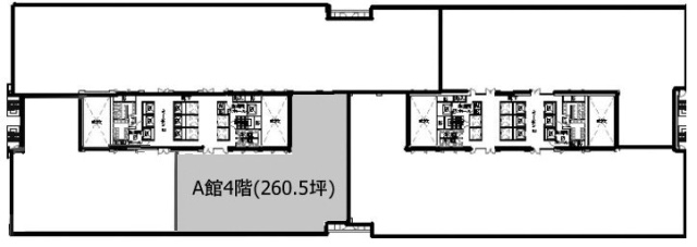 芝パークビルA館 間取り図