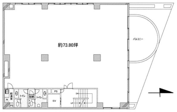 第一ビル2F 間取り図