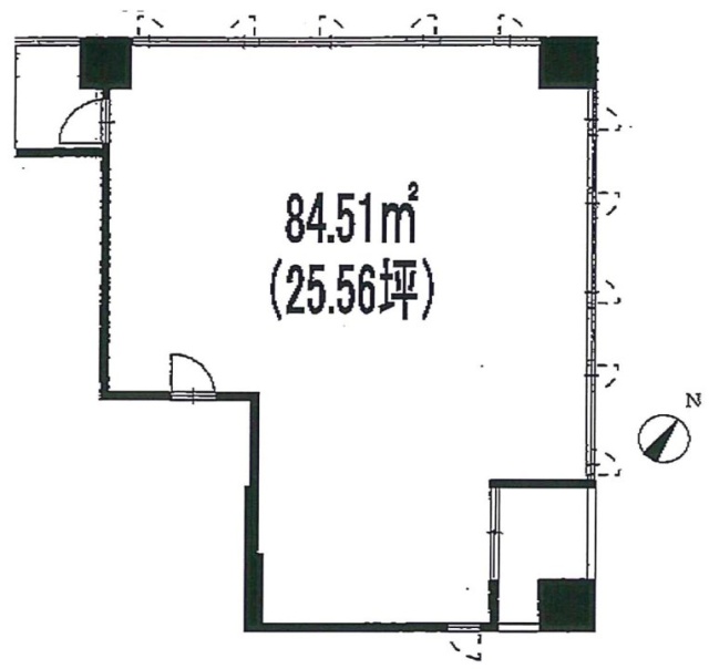 横浜NSビル301 間取り図