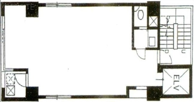 渋谷トーセイビル7F 間取り図