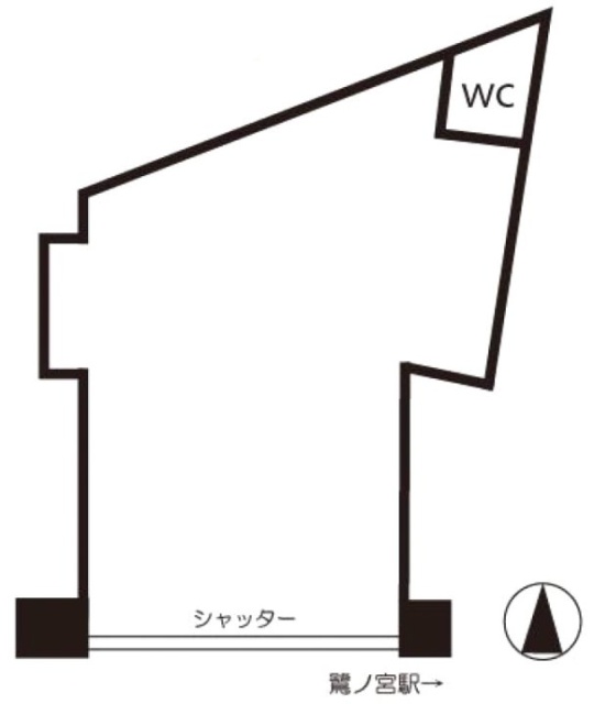 大森ビル1F 間取り図