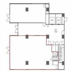 ルーシッドスクエア横浜ウェスト1F 間取り図