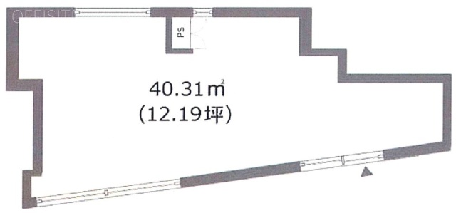 NT357ビル1F 間取り図