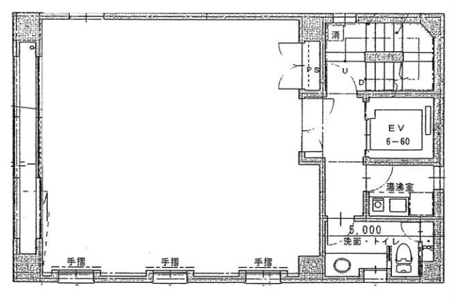 ツネフジビル2F 間取り図