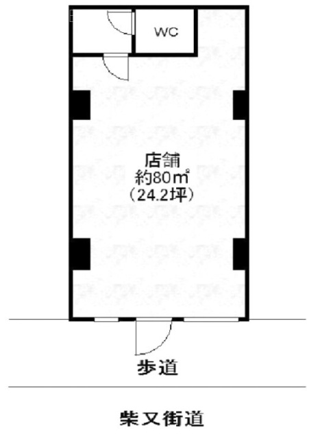 サニーハイム小岩ビル103 間取り図