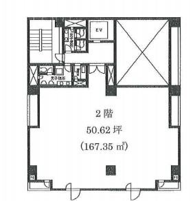 井門練馬ビル2F 間取り図