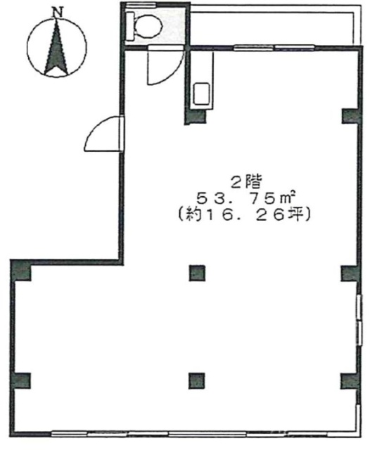 吉田ビル2F 間取り図