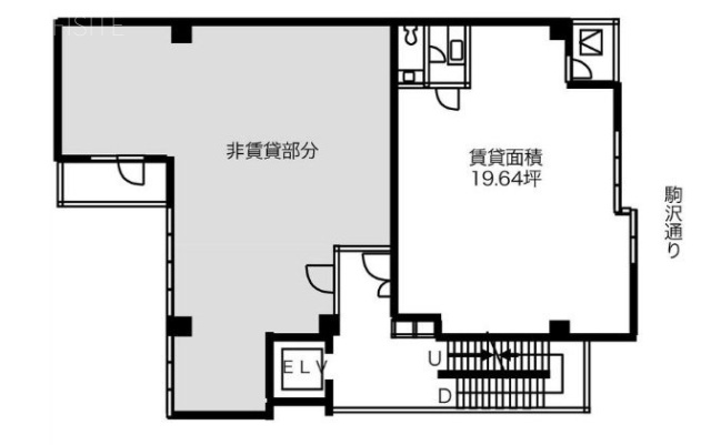 フォーシーズン恵比寿ビル2F 間取り図