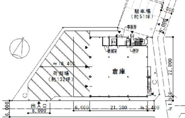 東橋本80号ビル1F~2F 間取り図