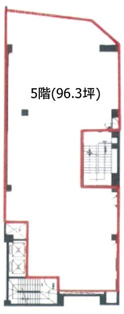 エキニア大宮ビル5F 間取り図