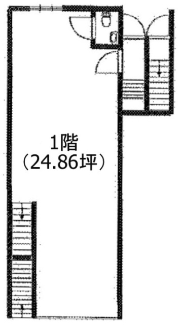 シカゴビル1F 間取り図